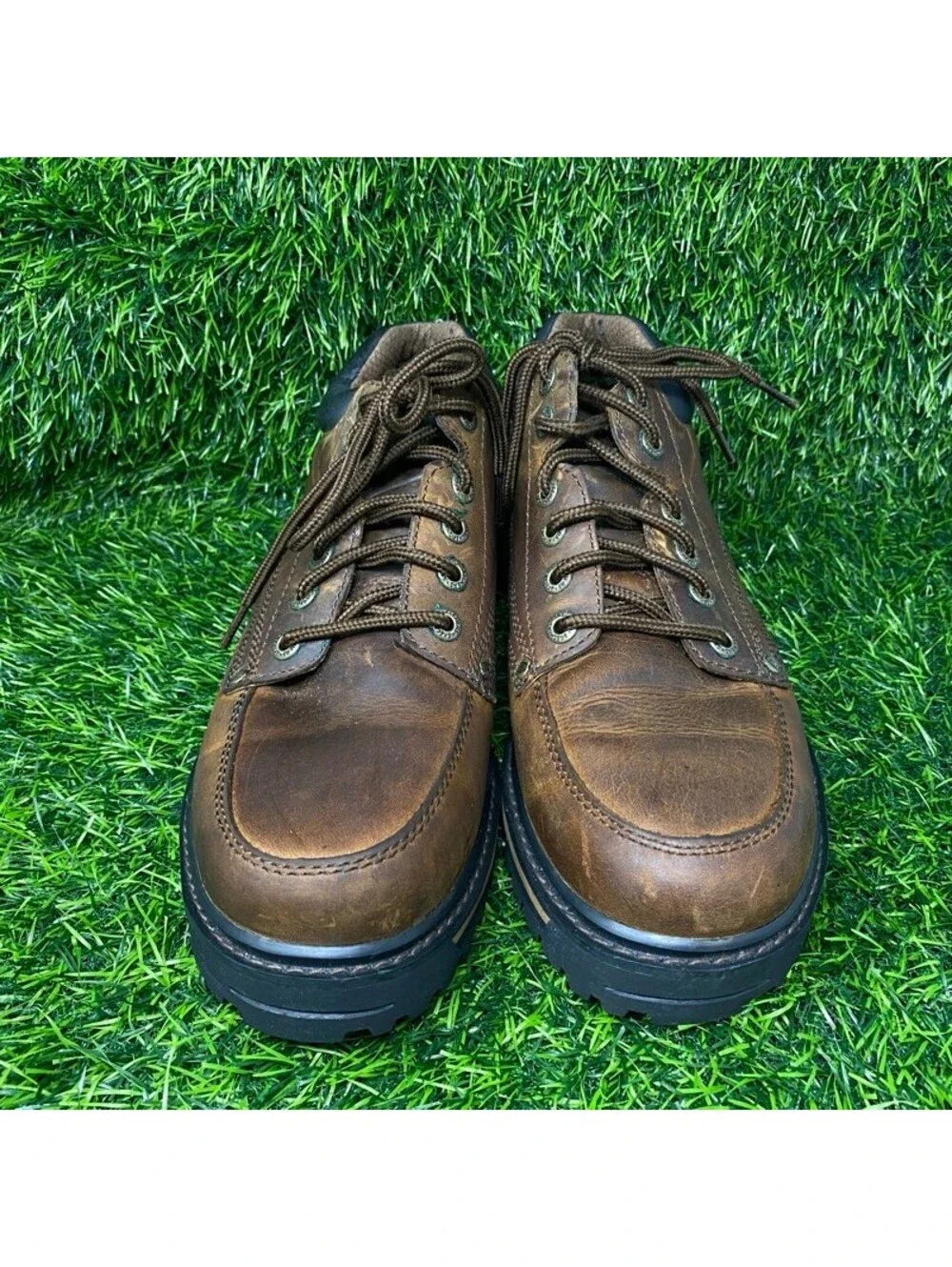 NEW Skechers Boots Mens 10.5 Mariner Dark Brown 4470 Lace Up Grunge Work 2235